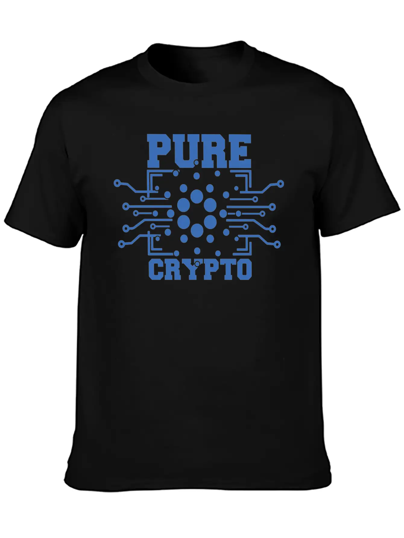 Cryptocurrency Cardano Ada Funny Fans T-shirt Timeless Short Sleeve Tee – Comfy And Minimalist Design