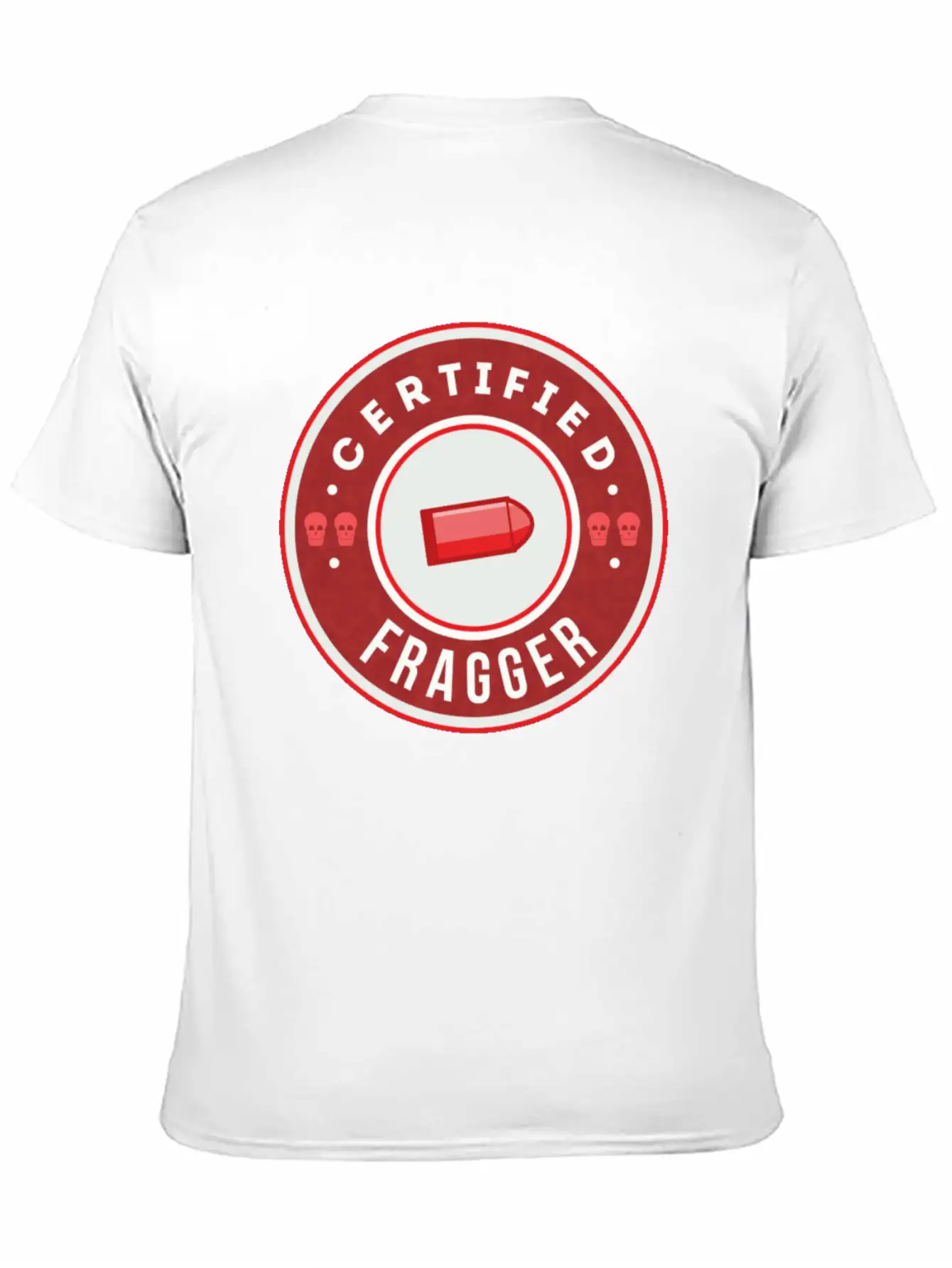 CSGO Certified Fragger Breathable Graphic T-Shirt – Perfect For Casual Days