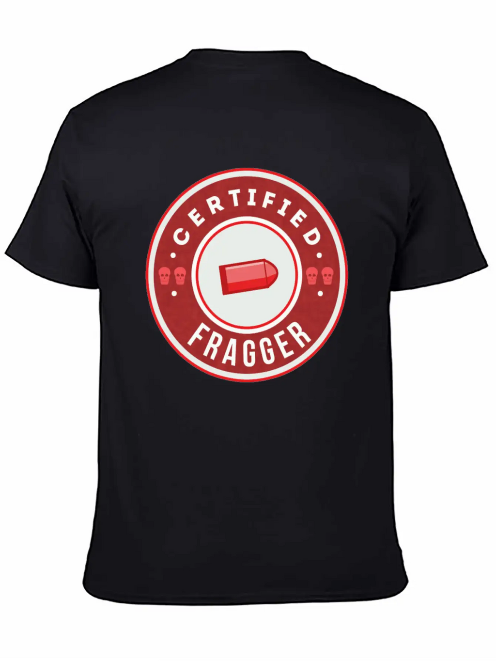 CSGO Certified Fragger Breathable Graphic T-Shirt – Perfect For Casual Days