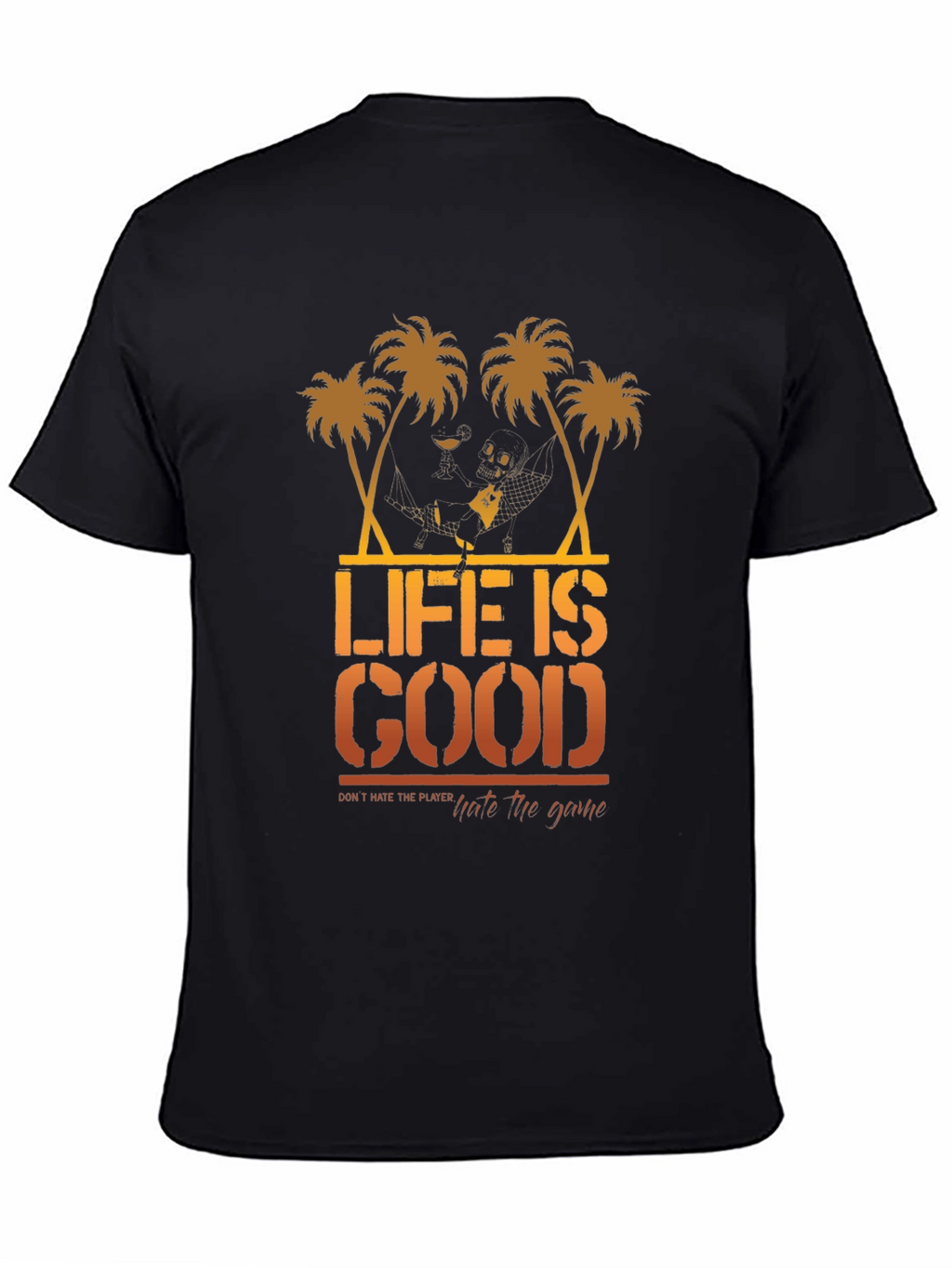 Life is Good Palm Tree Graphic Tee
