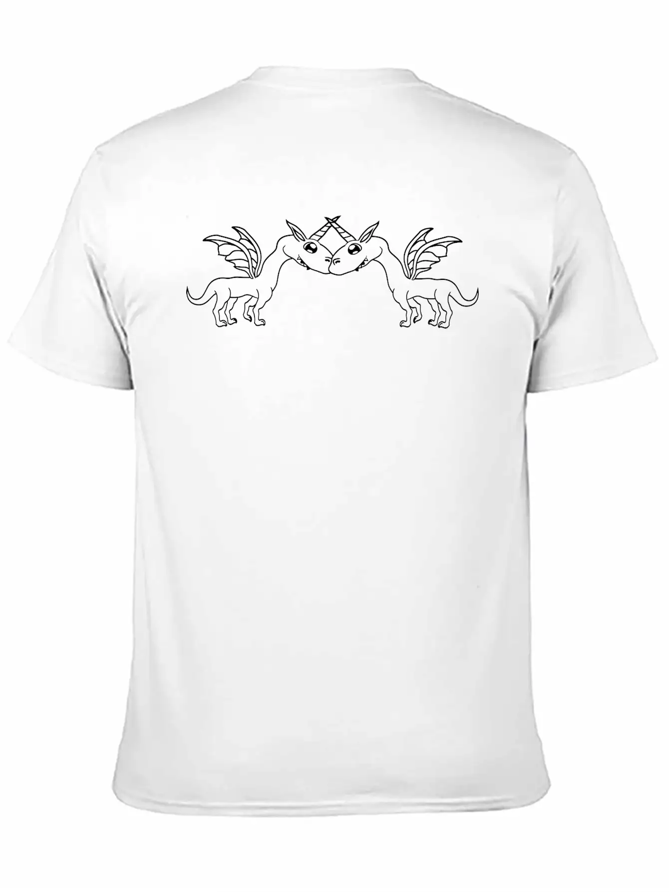 Cuddle Love 2 Friends Fight Team Couple Unicorn Ho Timeless Short Sleeve Tee – Comfy And Minimalist Design