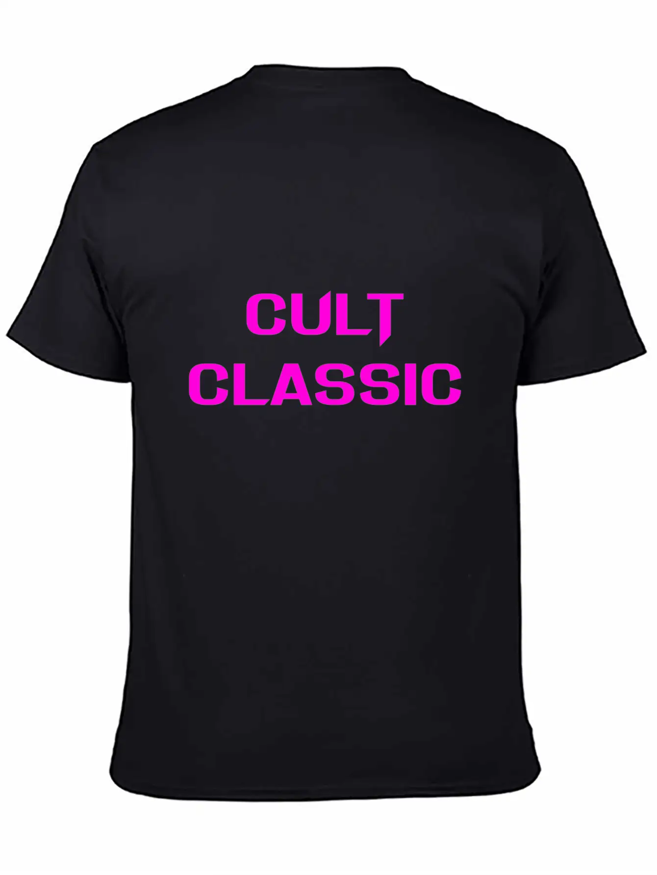 CULT CLASSIC (PINK PRINT) Timeless Short Sleeve Tee – Comfy And Minimalist Design