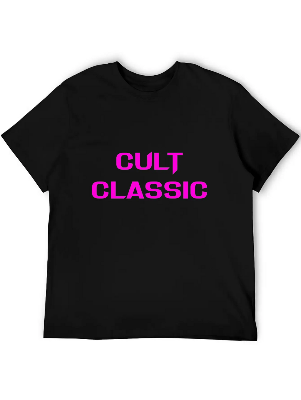 CULT CLASSIC (PINK PRINT) Timeless Short Sleeve Tee – Comfy And Minimalist Design