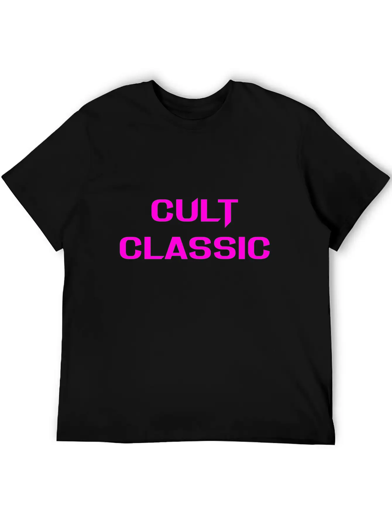 CULT CLASSIC (PINK PRINT) Timeless Short Sleeve Tee – Comfy And Minimalist Design