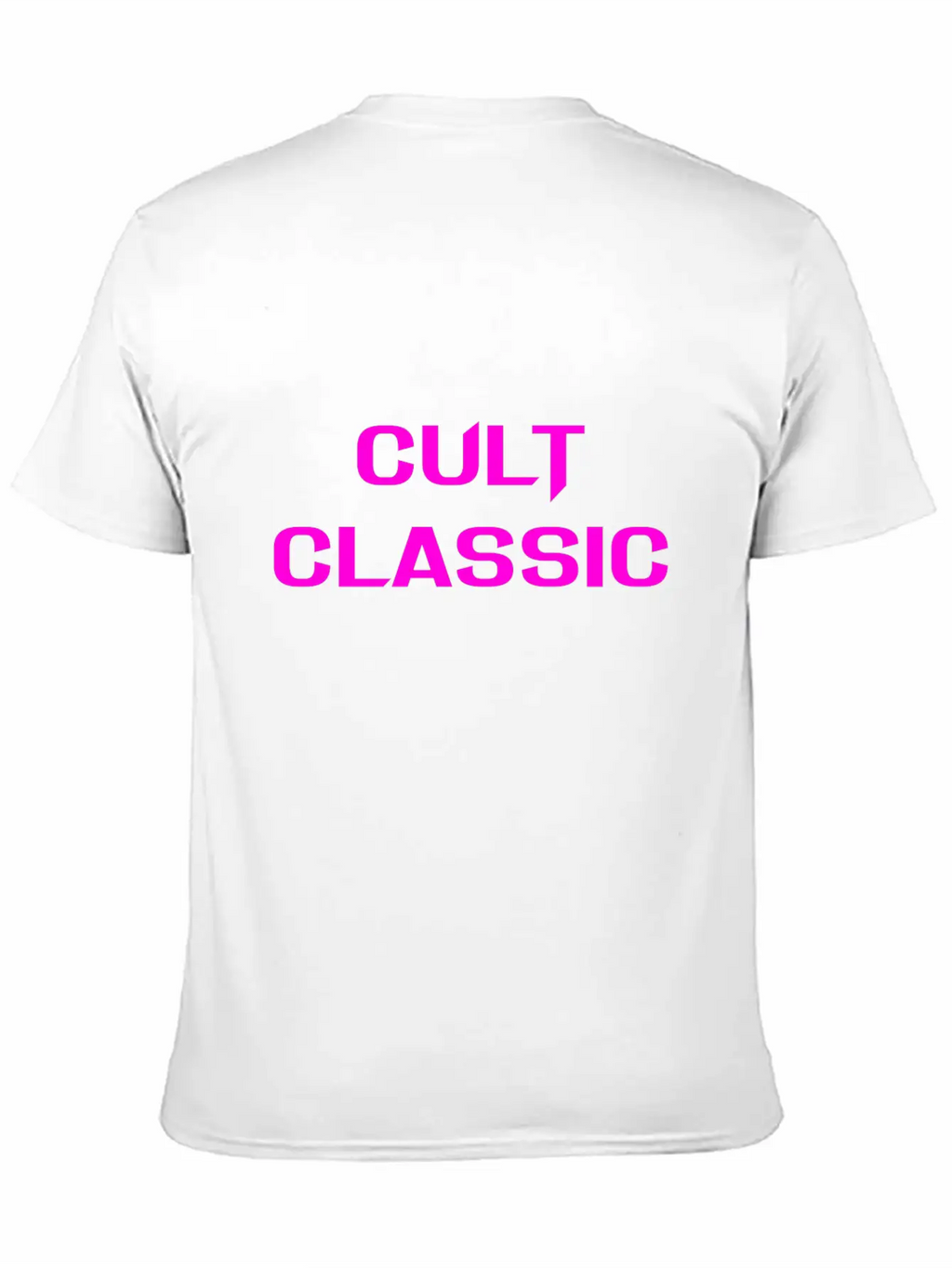 CULT CLASSIC (PINK PRINT) Timeless Short Sleeve Tee – Comfy And Minimalist Design
