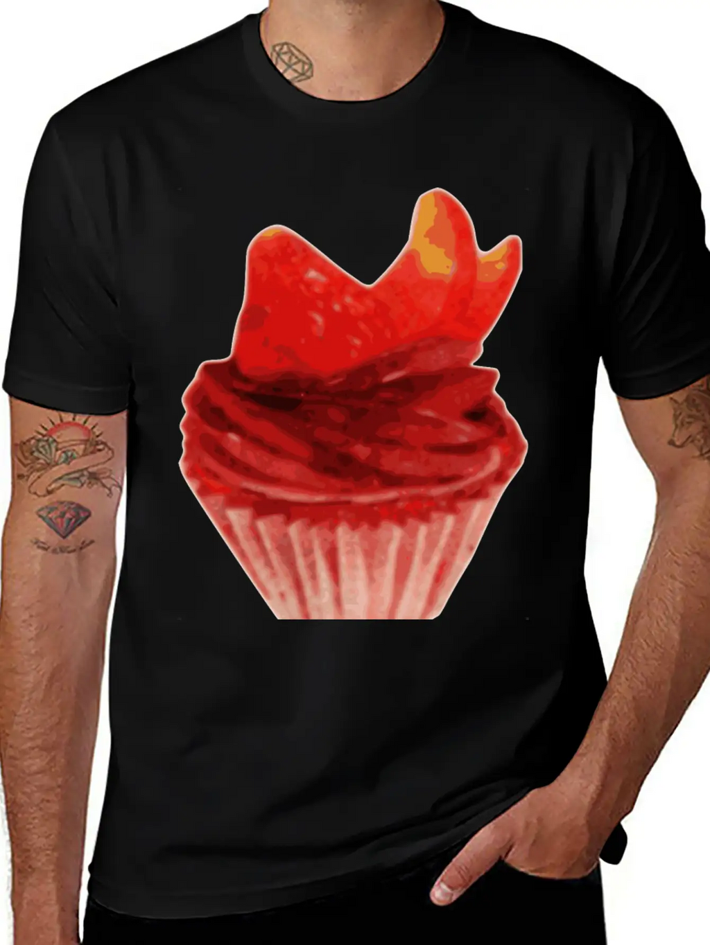 Cupcake Relaxed Everyday Tee – Lightweight And Durable Cotton