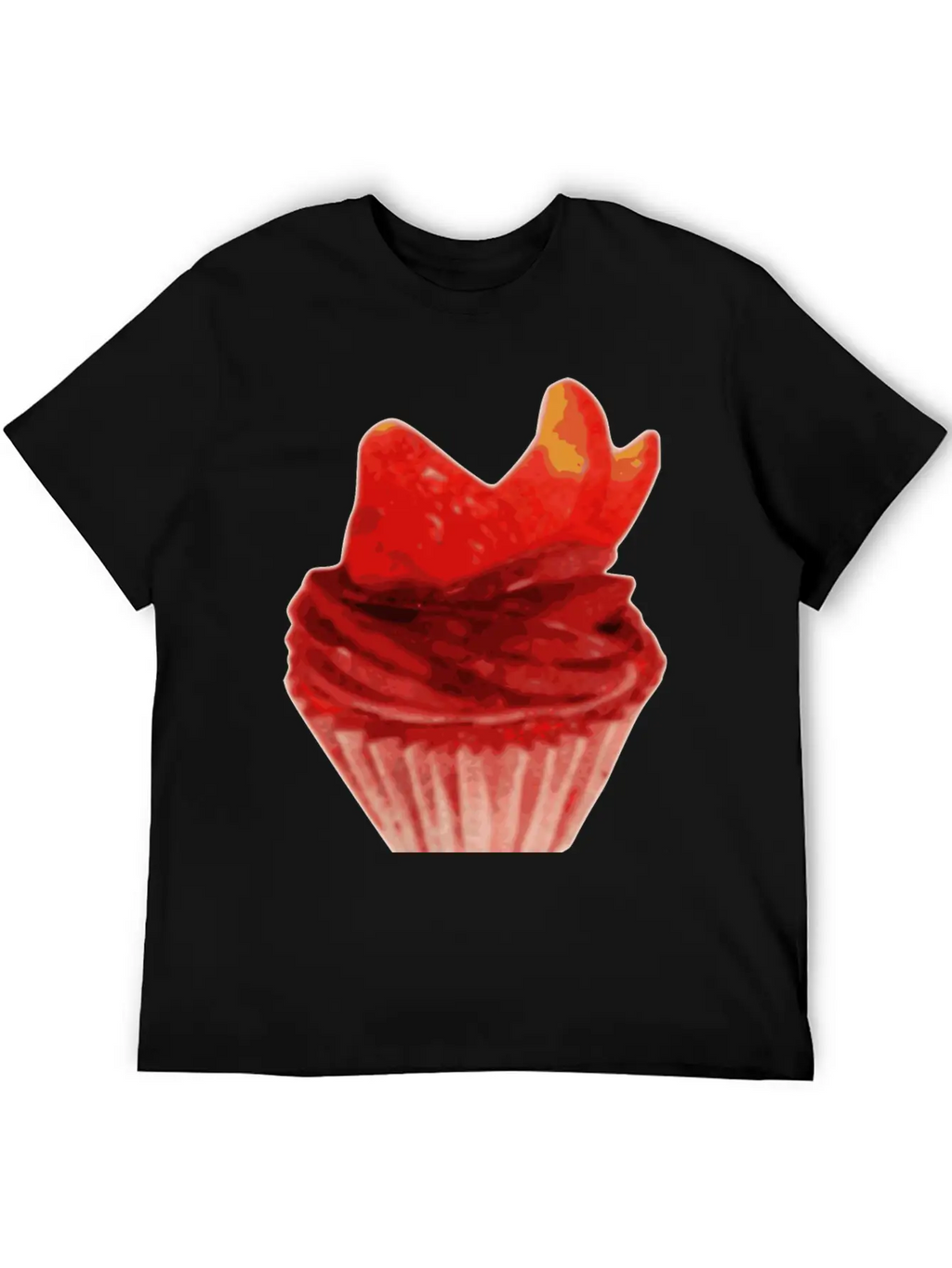 Cupcake Relaxed Everyday Tee – Lightweight And Durable Cotton