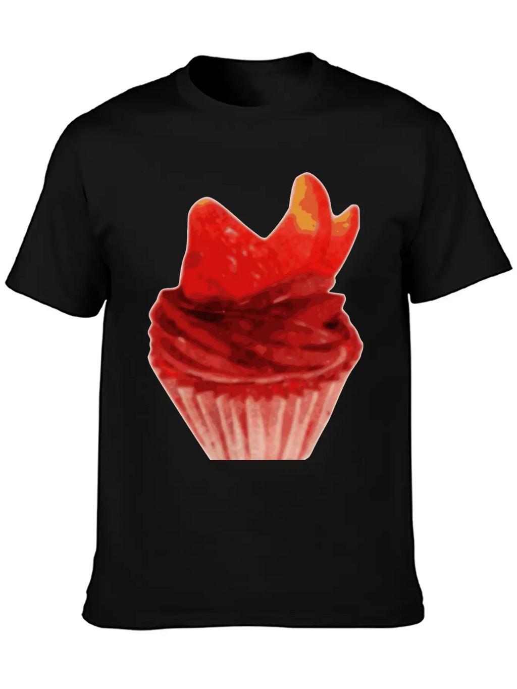 Cupcake Relaxed Everyday Tee – Lightweight And Durable Cotton