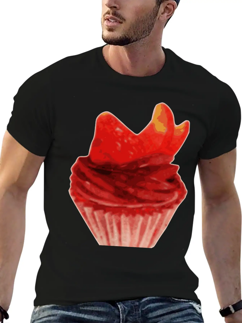 Cupcake Relaxed Everyday Tee – Lightweight And Durable Cotton