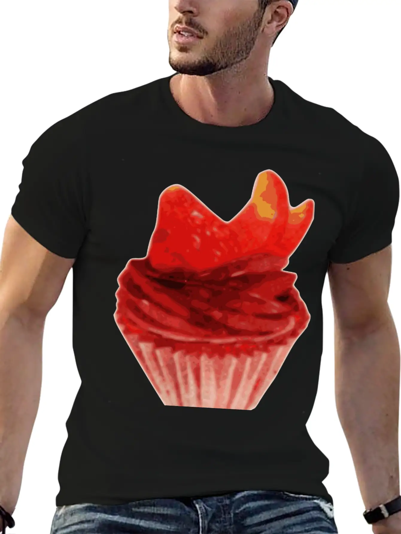 Cupcake Relaxed Everyday Tee – Lightweight And Durable Cotton