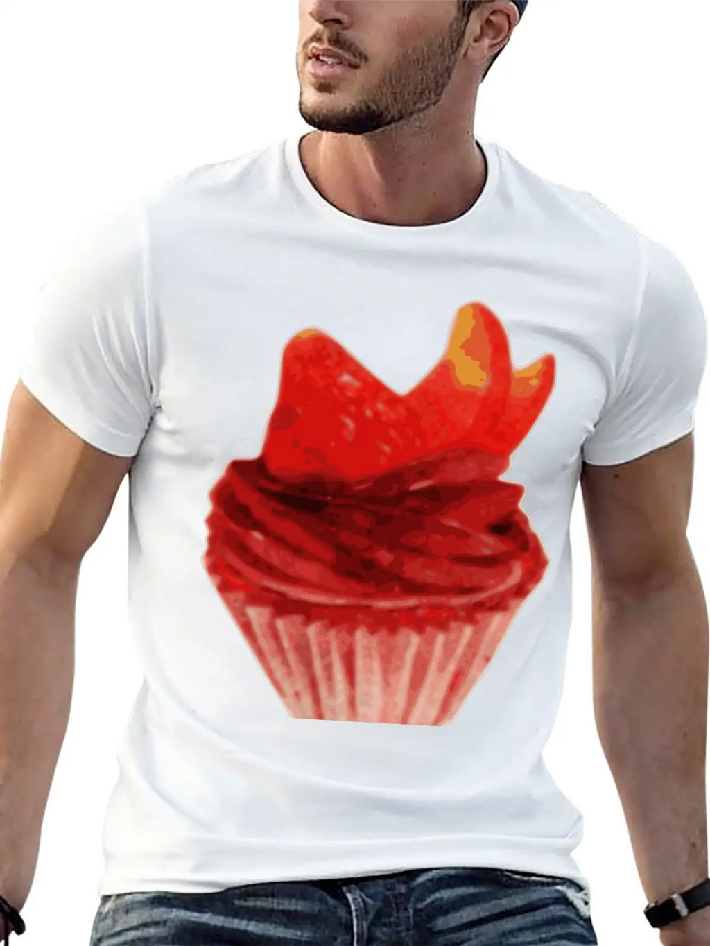 Cupcake Relaxed Everyday Tee – Lightweight And Durable Cotton