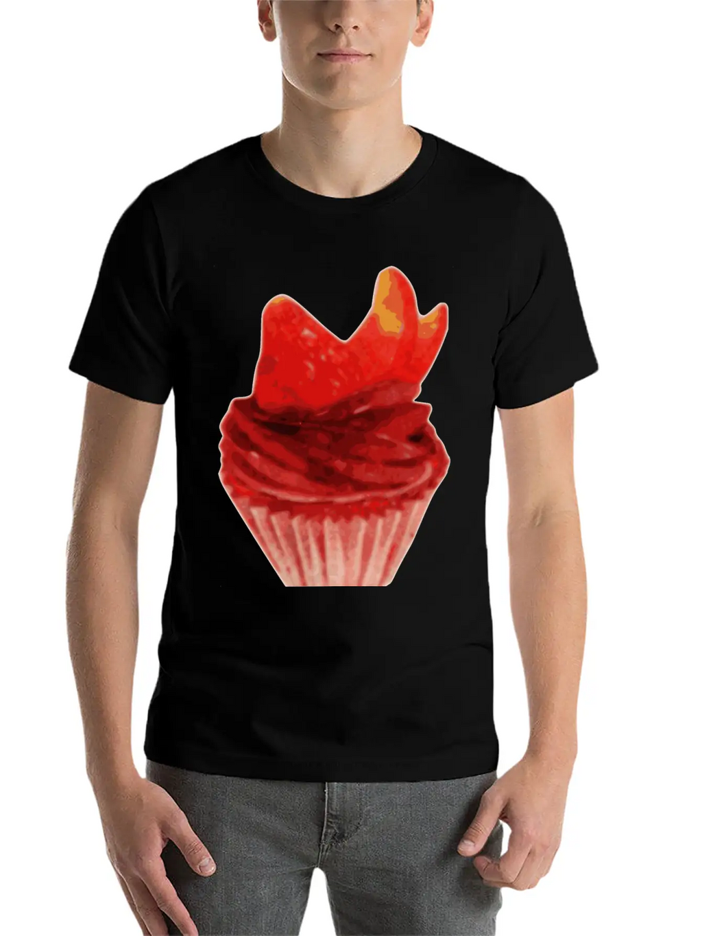 Cupcake Relaxed Everyday Tee – Lightweight And Durable Cotton