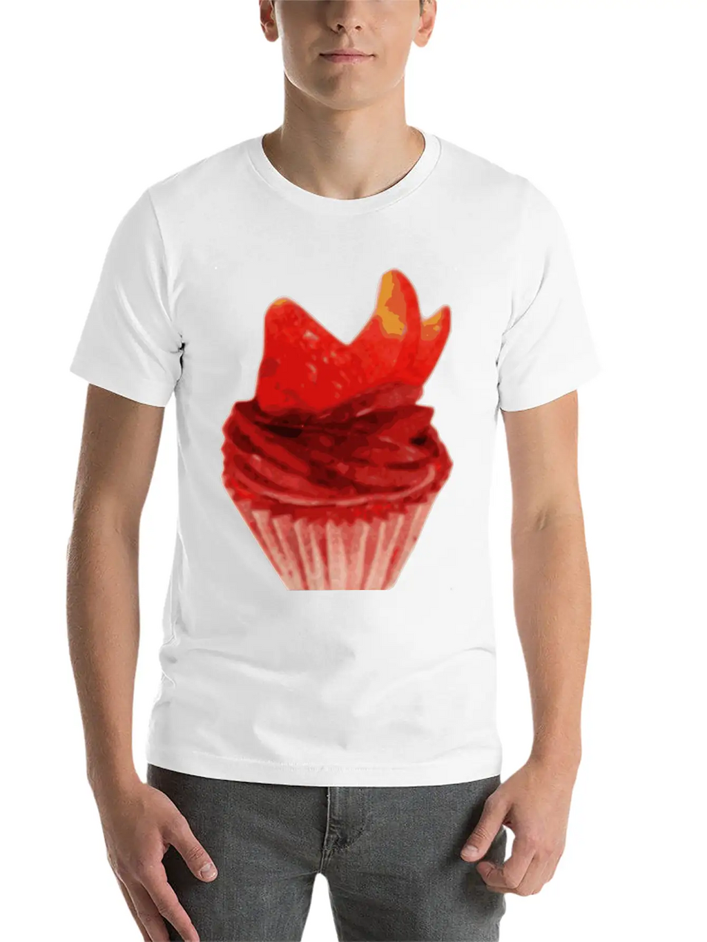 Cupcake Relaxed Everyday Tee – Lightweight And Durable Cotton