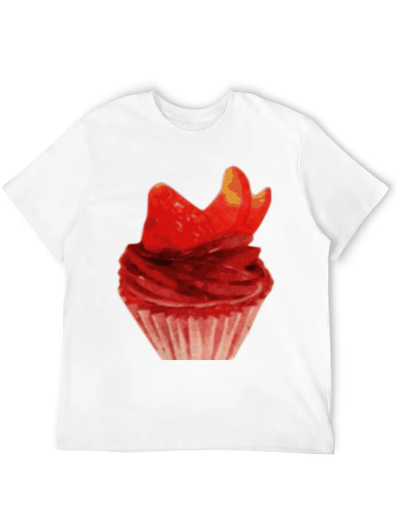 Cupcake Relaxed Everyday Tee – Lightweight And Durable Cotton