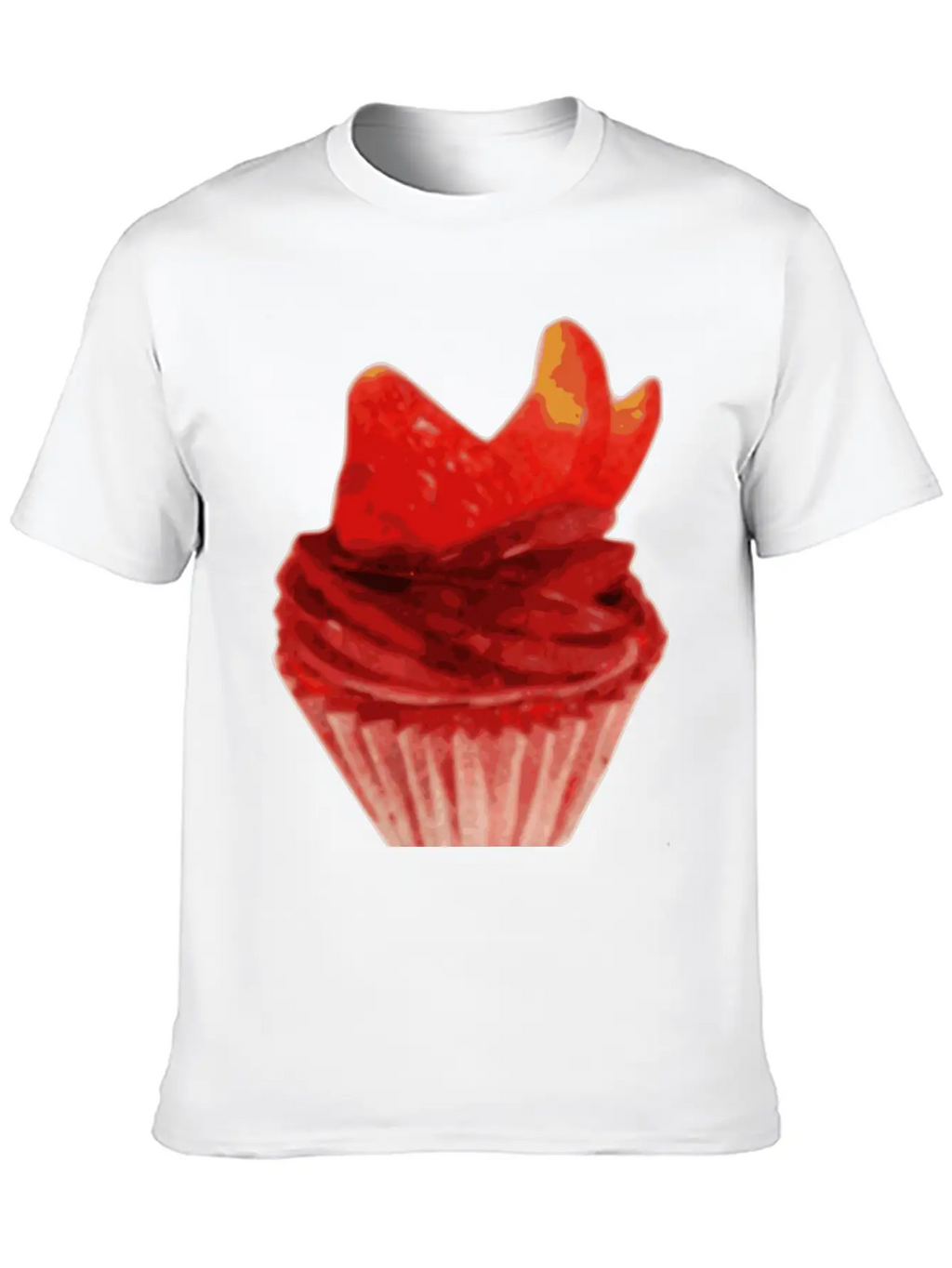 Cupcake Relaxed Everyday Tee – Lightweight And Durable Cotton