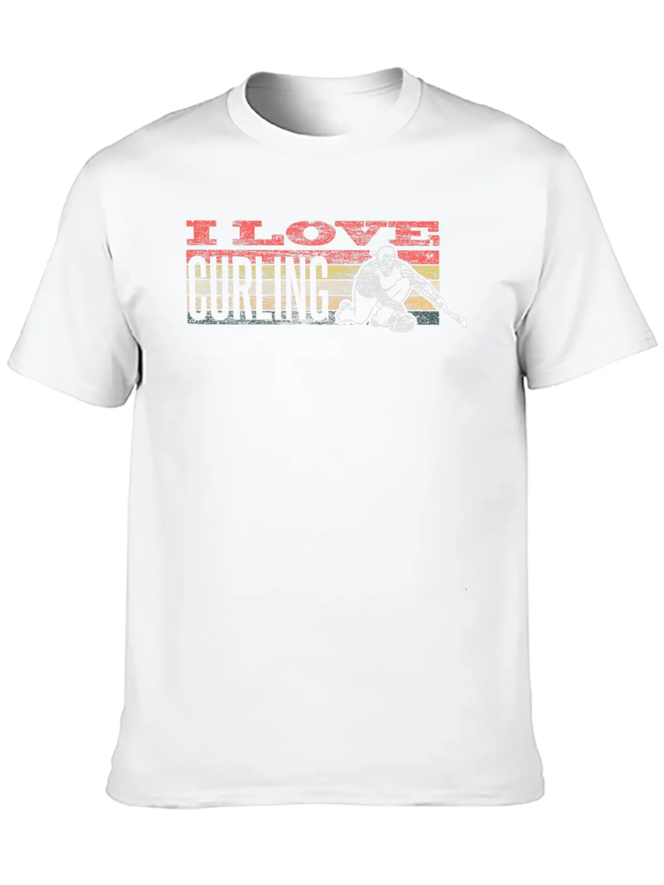 Curling Dolly Team Sport Gift Stylish Everyday T-Shirt – Unisex Basic Cotton Tee
