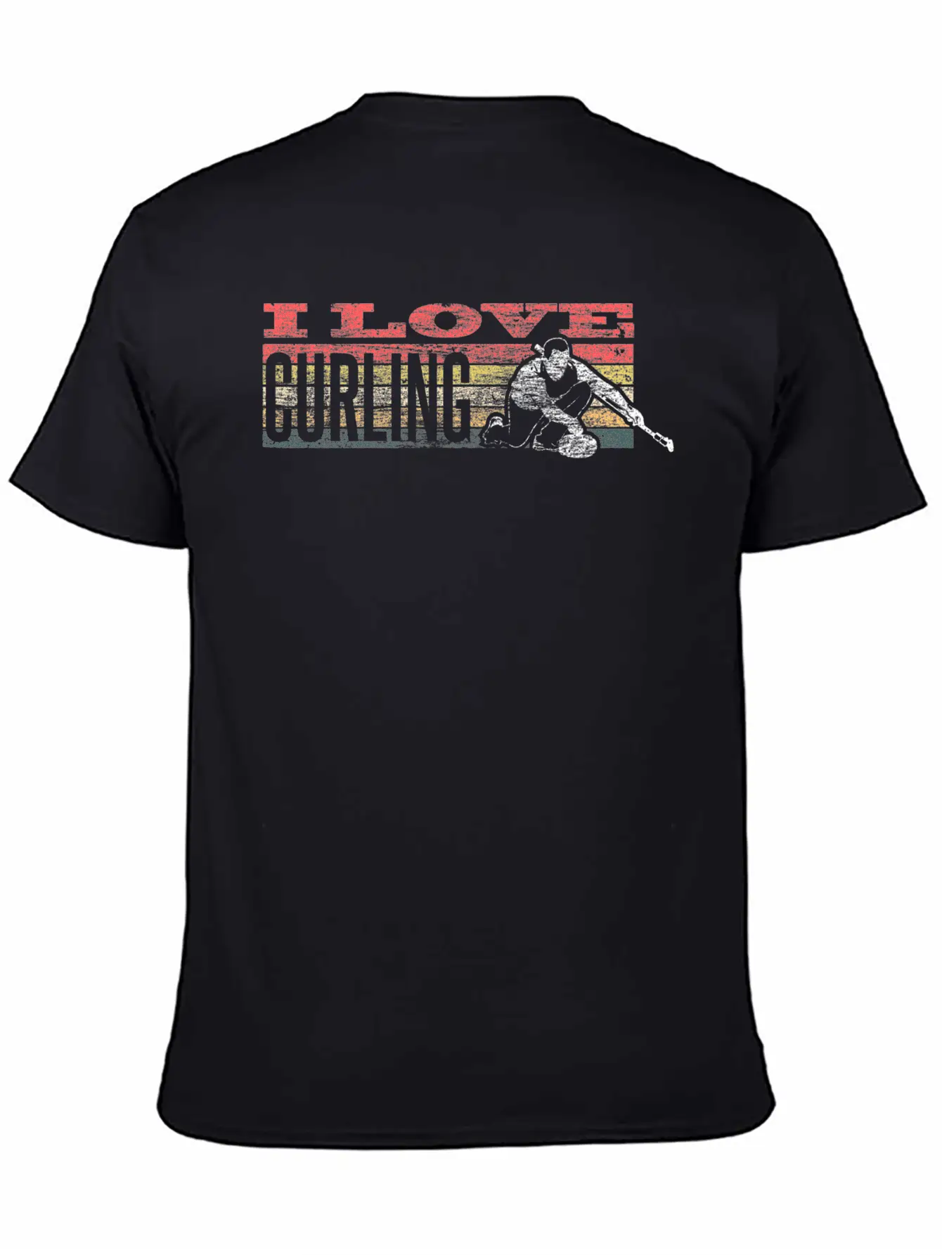 Curling Dolly Team Sport Gift Stylish Everyday T-Shirt – Unisex Basic Cotton Tee