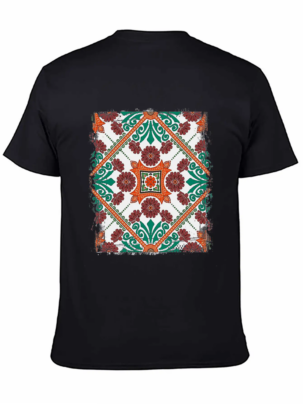 Custom Mosaic Timeless Short Sleeve Tee – Comfy And Minimalist Design