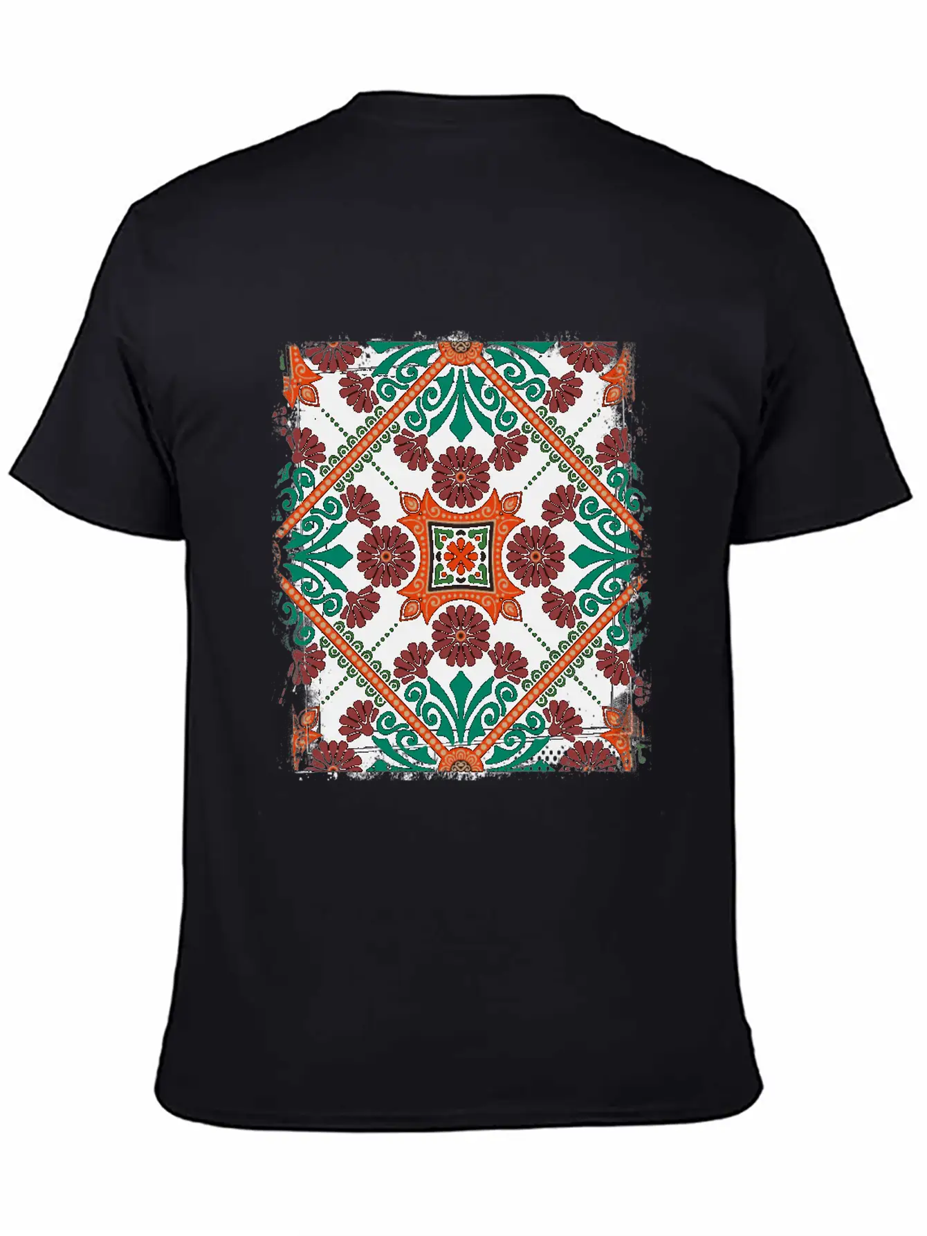 Custom Mosaic Timeless Short Sleeve Tee – Comfy And Minimalist Design