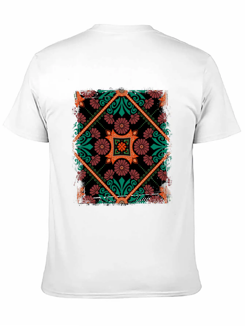 Custom Mosaic Timeless Short Sleeve Tee – Comfy And Minimalist Design