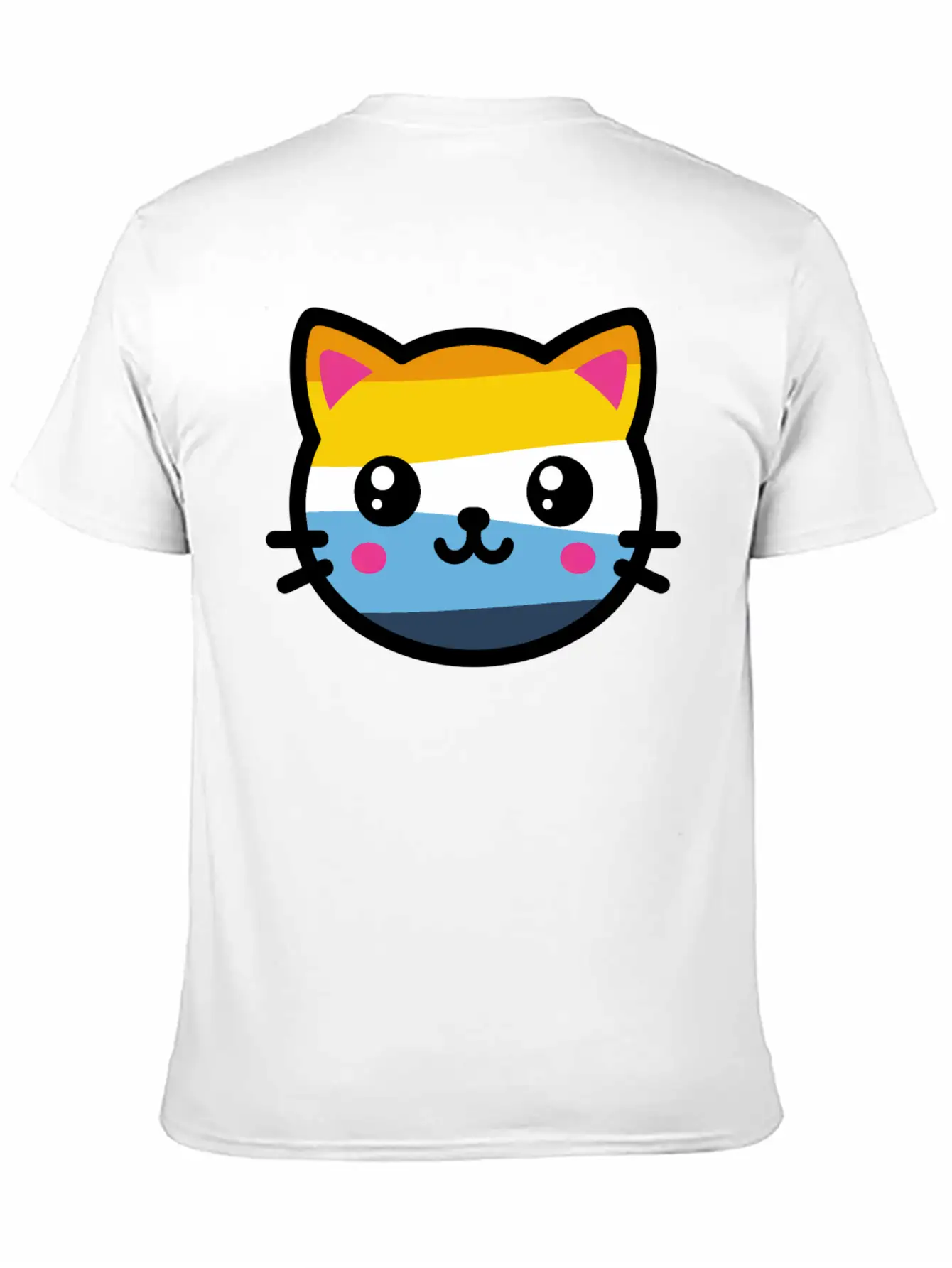 Cute Aroace Cat Breathable Soft Cotton T-Shirt – Timeless Casual Look