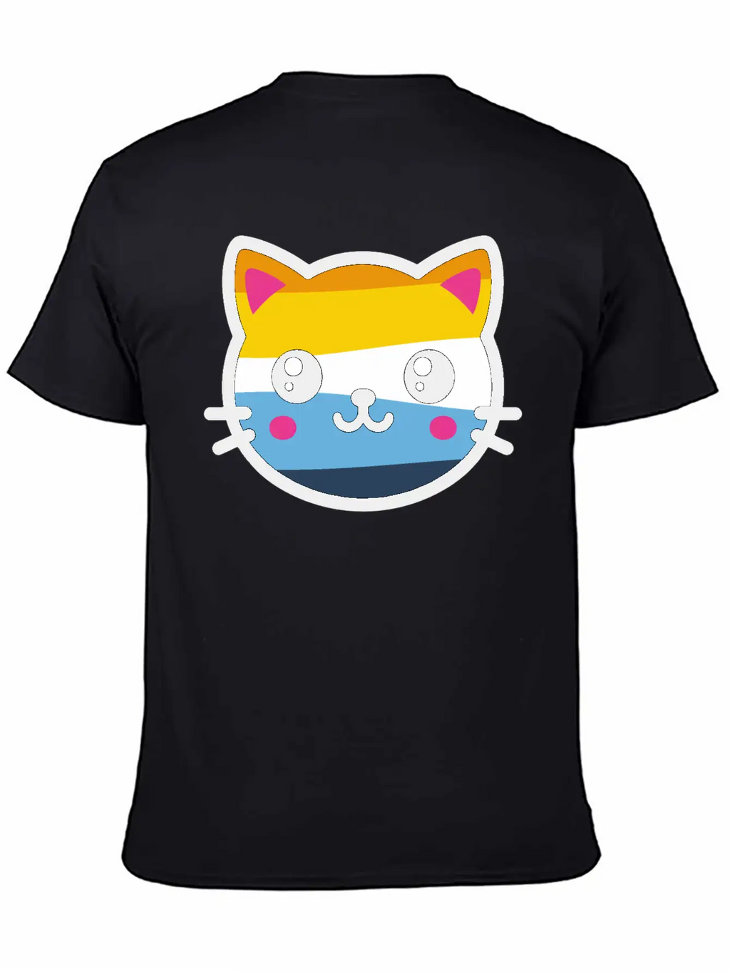 Cute Aroace Cat Breathable Soft Cotton T-Shirt – Timeless Casual Look
