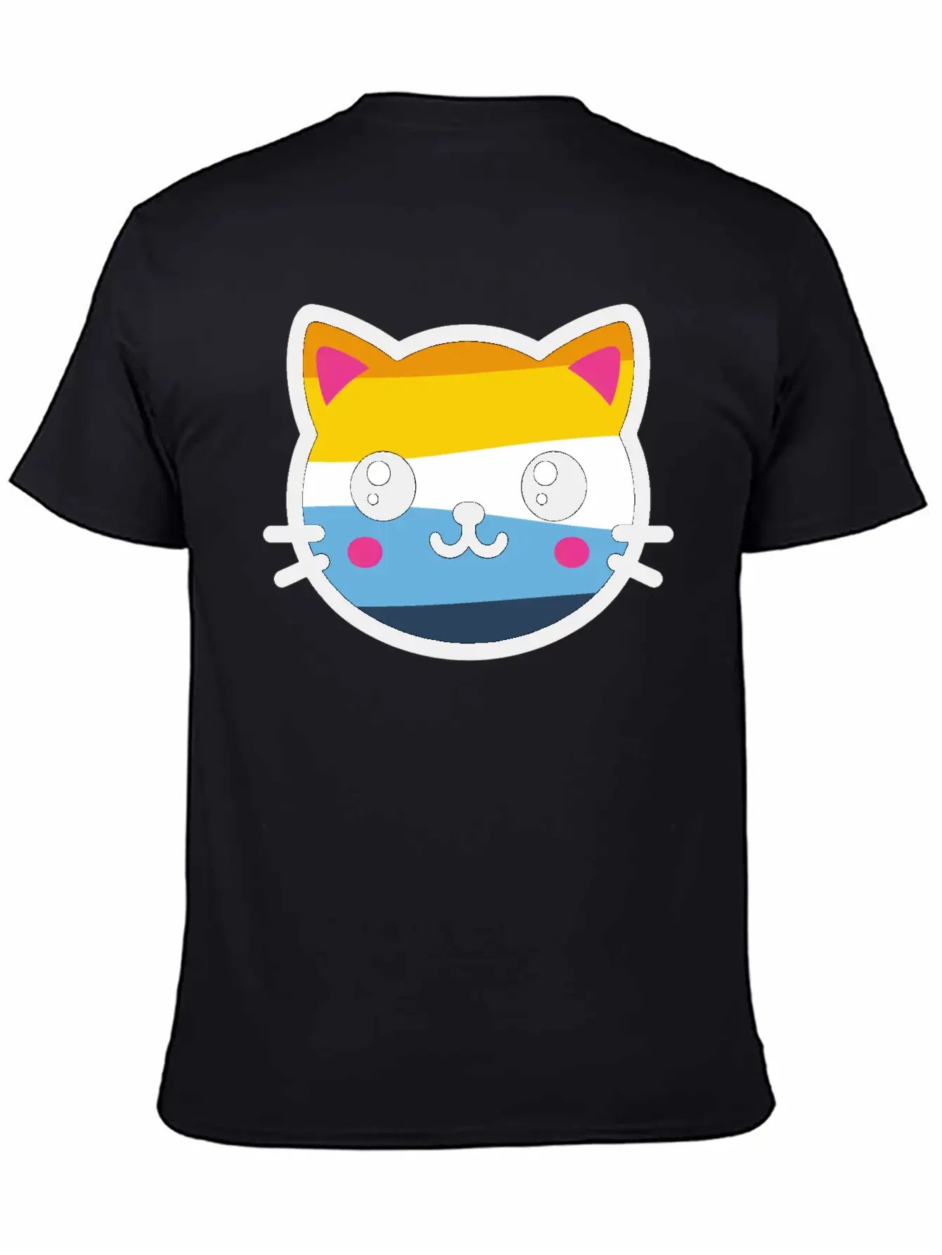 Cute Aroace Cat Breathable Soft Cotton T-Shirt – Timeless Casual Look