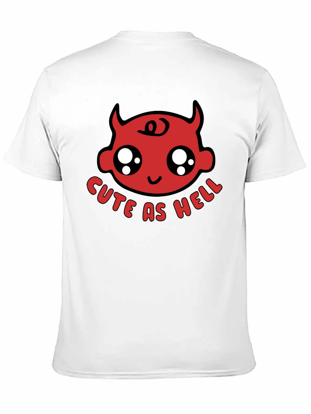 Cute As Hell Unisex Casual T-Shirt – Clean Design For Daily Comfort