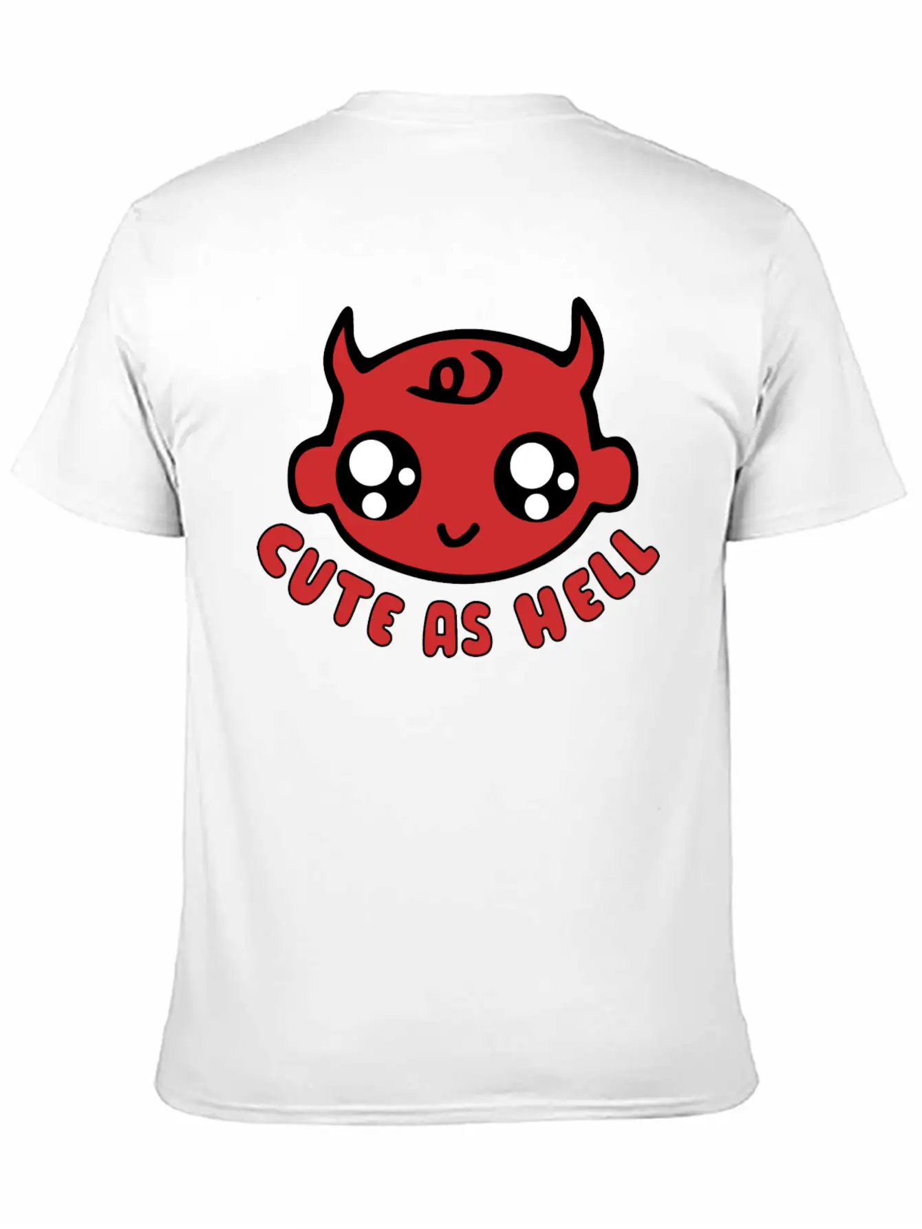 Cute As Hell Unisex Casual T-Shirt – Clean Design For Daily Comfort