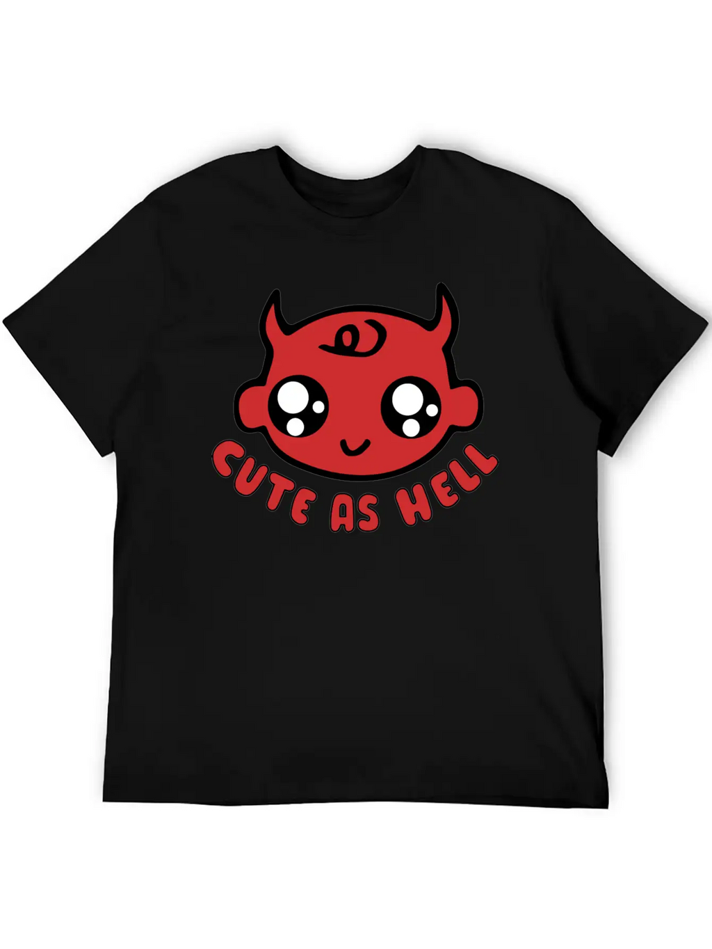 Cute As Hell Unisex Casual T-Shirt – Clean Design For Daily Comfort