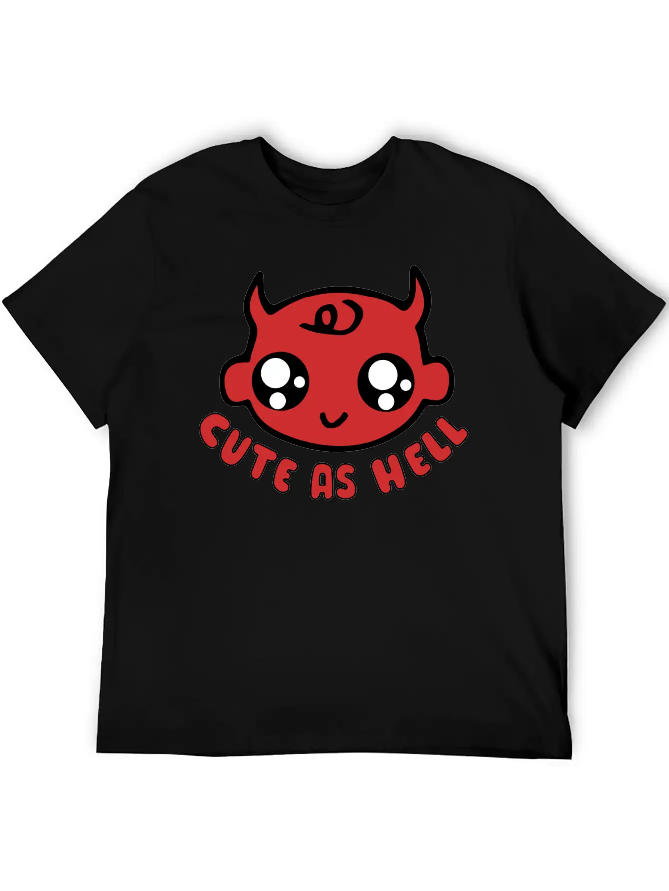Cute As Hell Unisex Casual T-Shirt – Clean Design For Daily Comfort