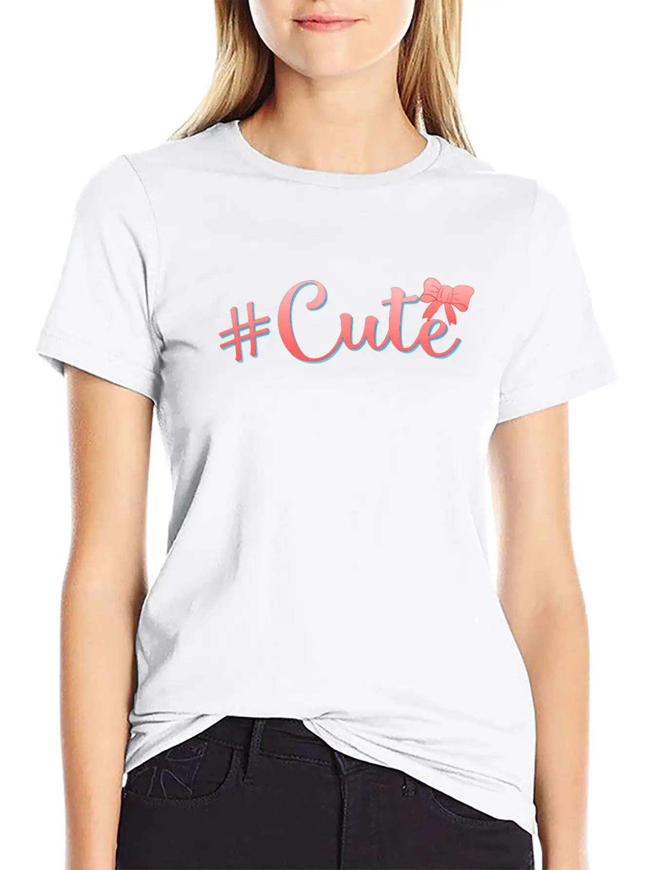 Cute Basic Graphic T-Shirt – Daily Comfort In Soft Cotton
