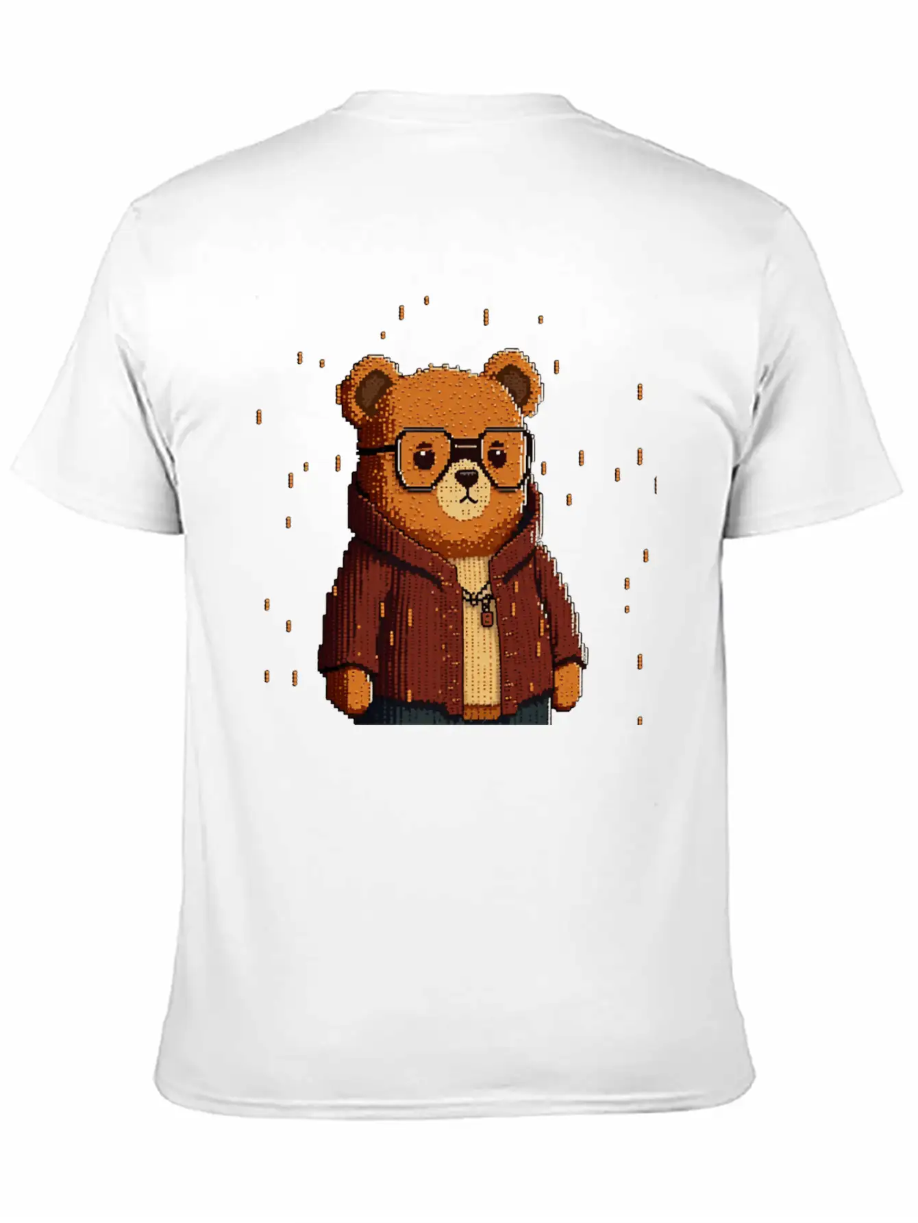 Cute Bear Classic Cotton Tee – Unisex Comfort For Any Season