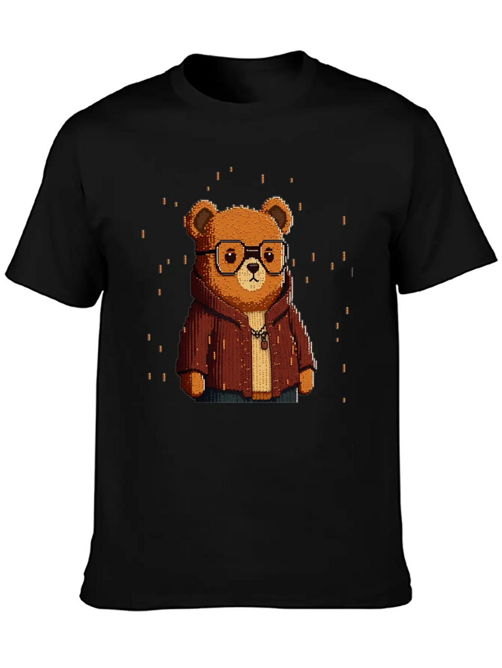 Cute Bear Classic Cotton Tee – Unisex Comfort For Any Season