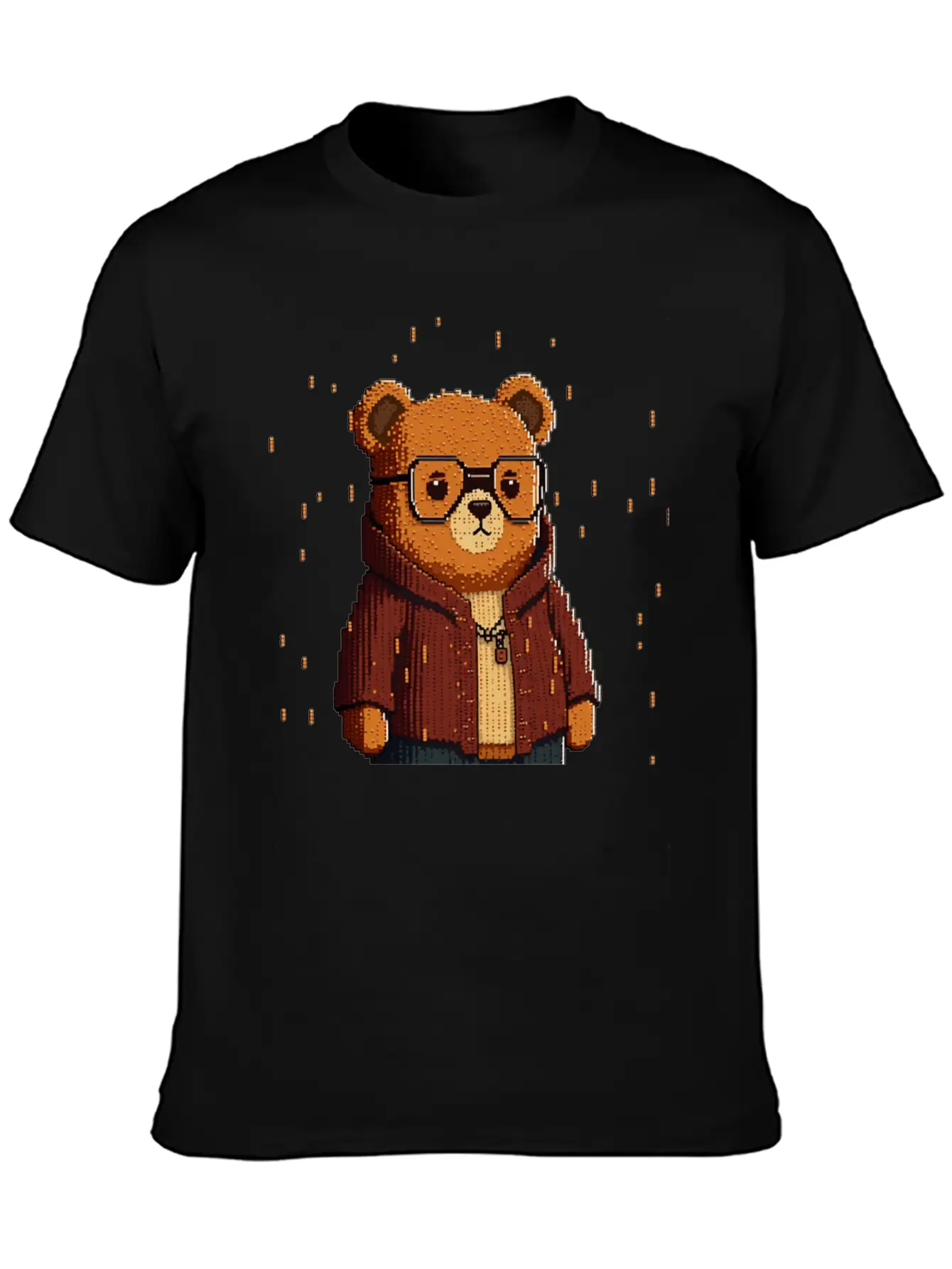 Cute Bear Classic Cotton Tee – Unisex Comfort For Any Season