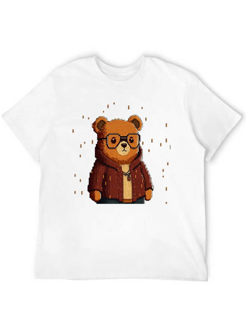 Cute Bear Classic Cotton Tee – Unisex Comfort For Any Season