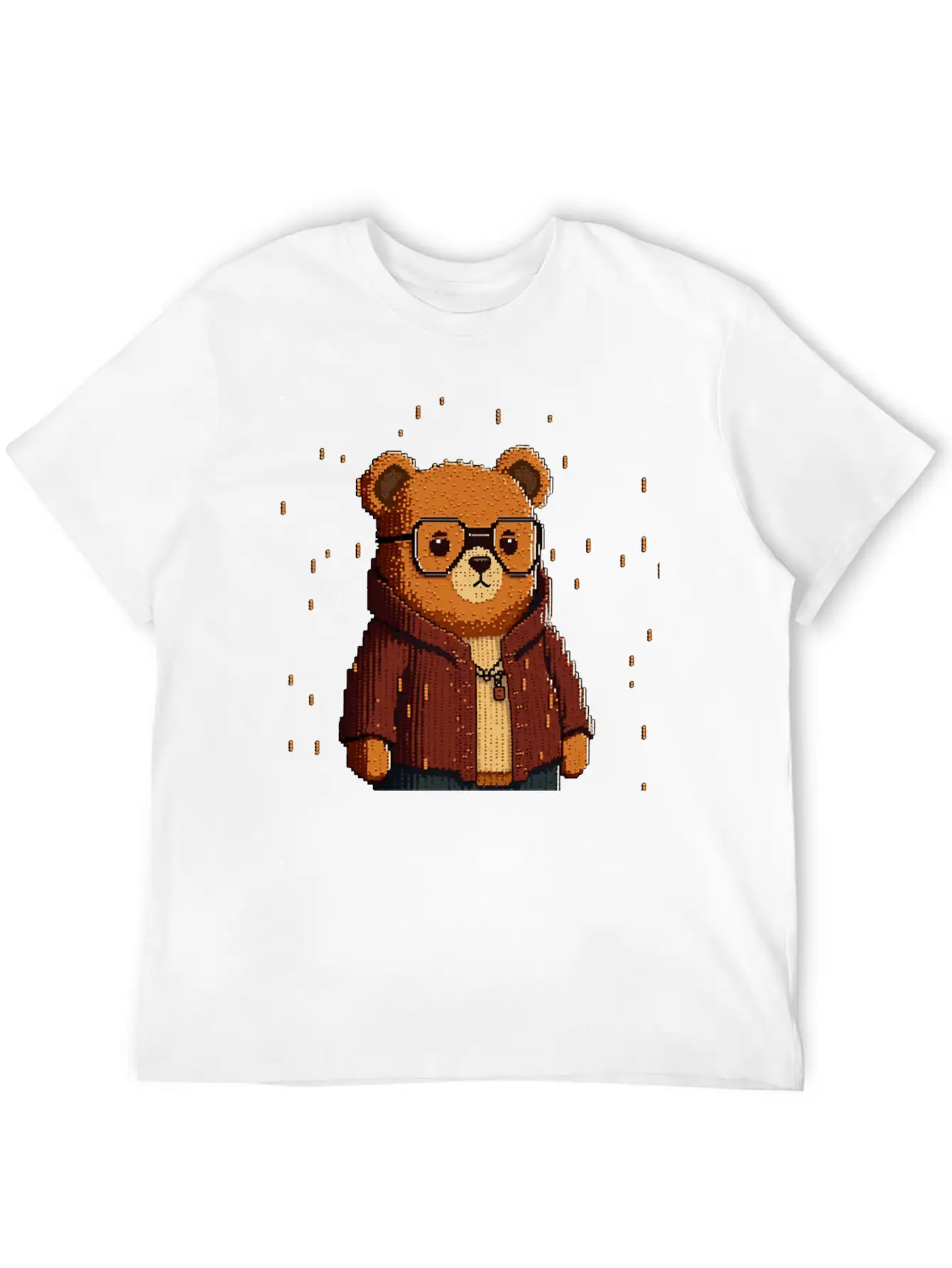 Cute Bear Classic Cotton Tee – Unisex Comfort For Any Season