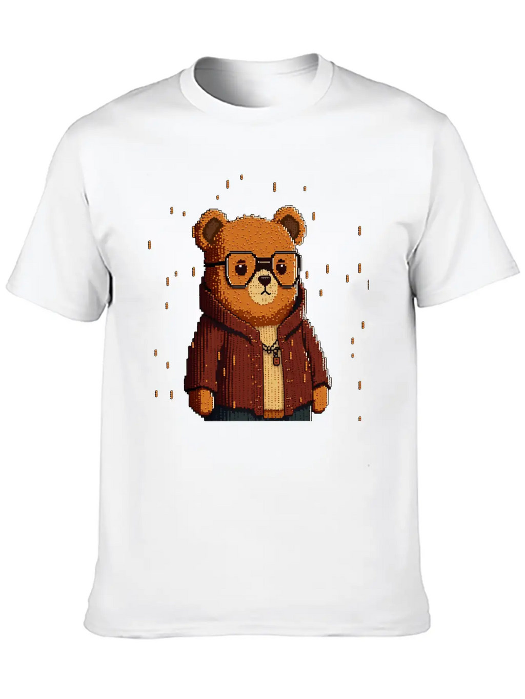Cute Bear Classic Cotton Tee – Unisex Comfort For Any Season