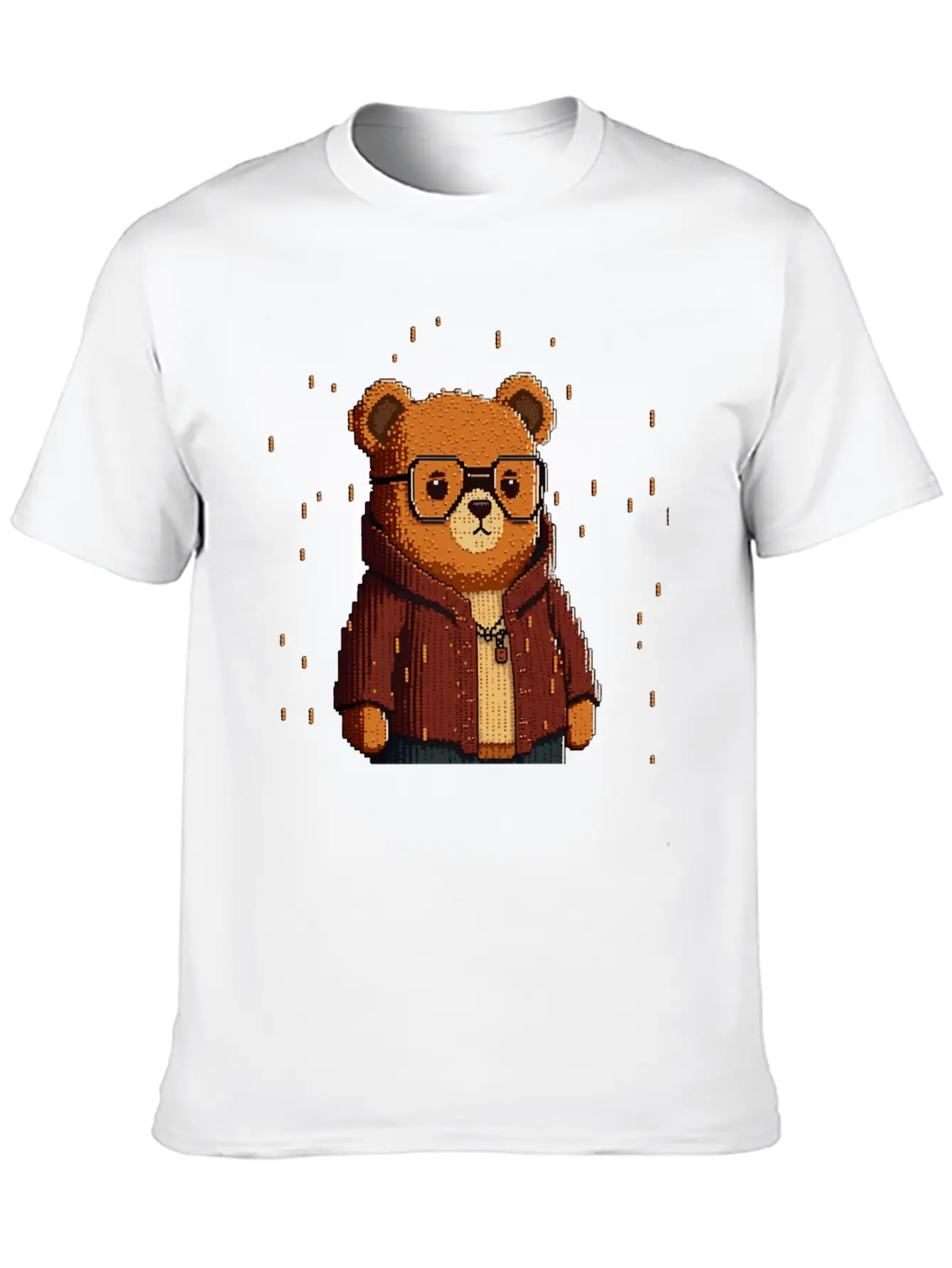 Cute Bear Classic Cotton Tee – Unisex Comfort For Any Season