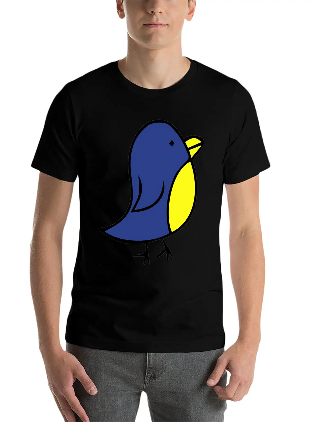 Cute-bird Stylish Everyday T-Shirt – Unisex Basic Cotton Tee