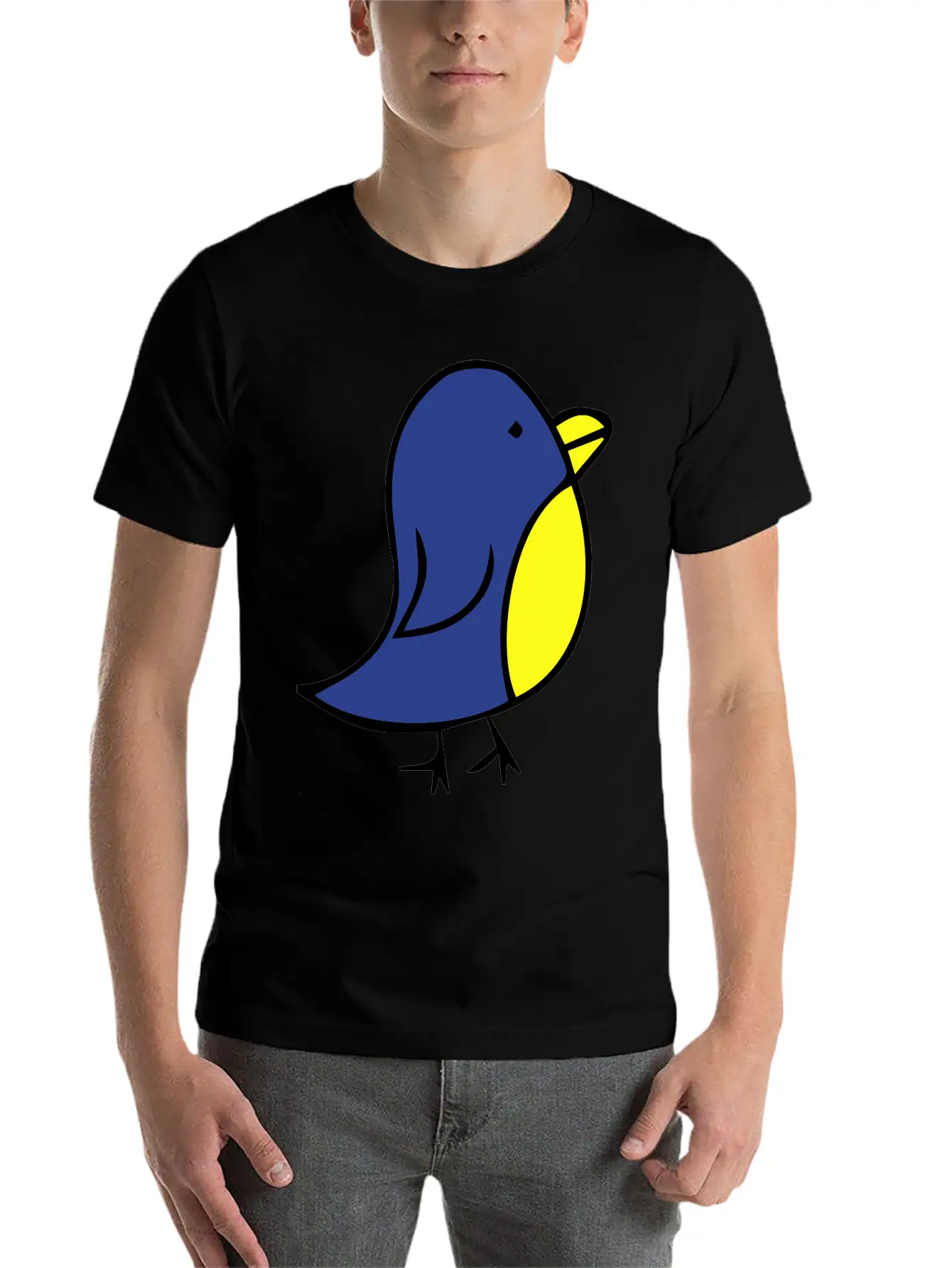 Cute-bird Stylish Everyday T-Shirt – Unisex Basic Cotton Tee