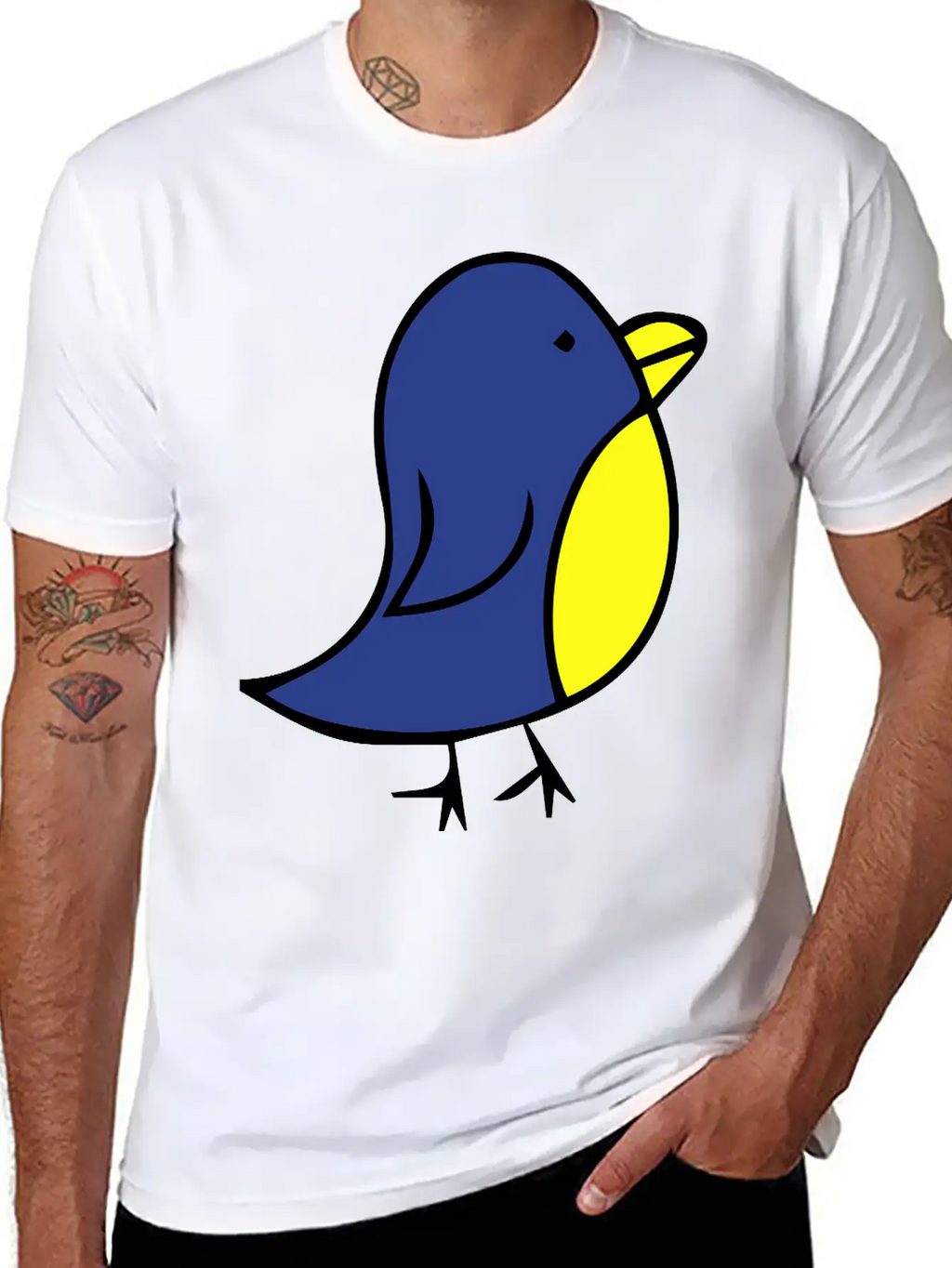 Cute-bird Stylish Everyday T-Shirt – Unisex Basic Cotton Tee