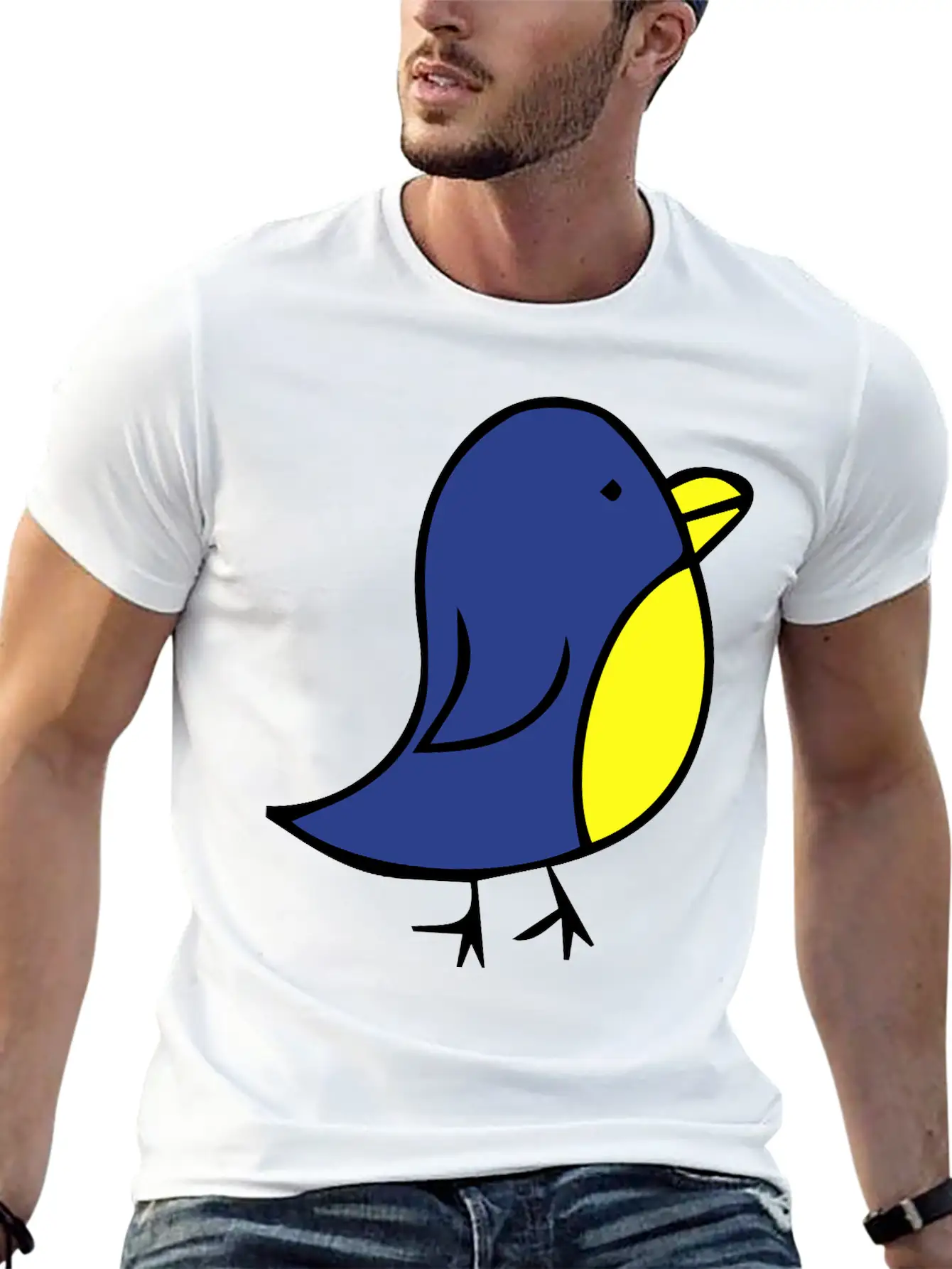 Cute-bird Stylish Everyday T-Shirt – Unisex Basic Cotton Tee