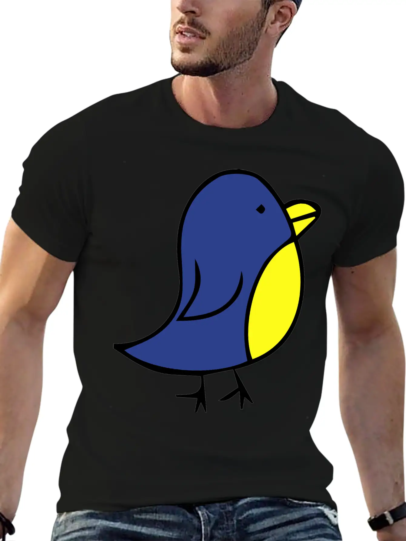 Cute-bird Stylish Everyday T-Shirt – Unisex Basic Cotton Tee