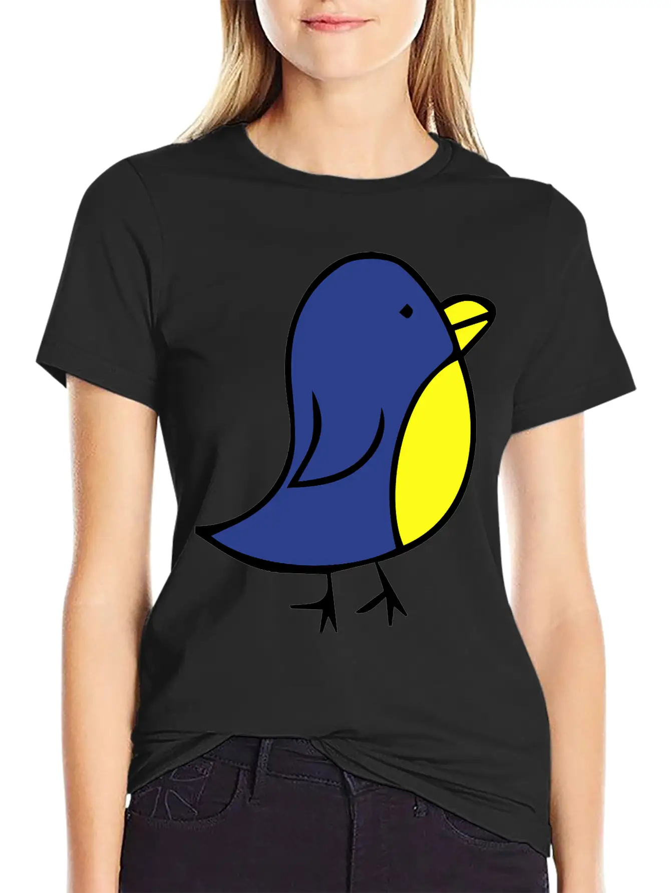 Cute-bird Stylish Everyday T-Shirt – Unisex Basic Cotton Tee