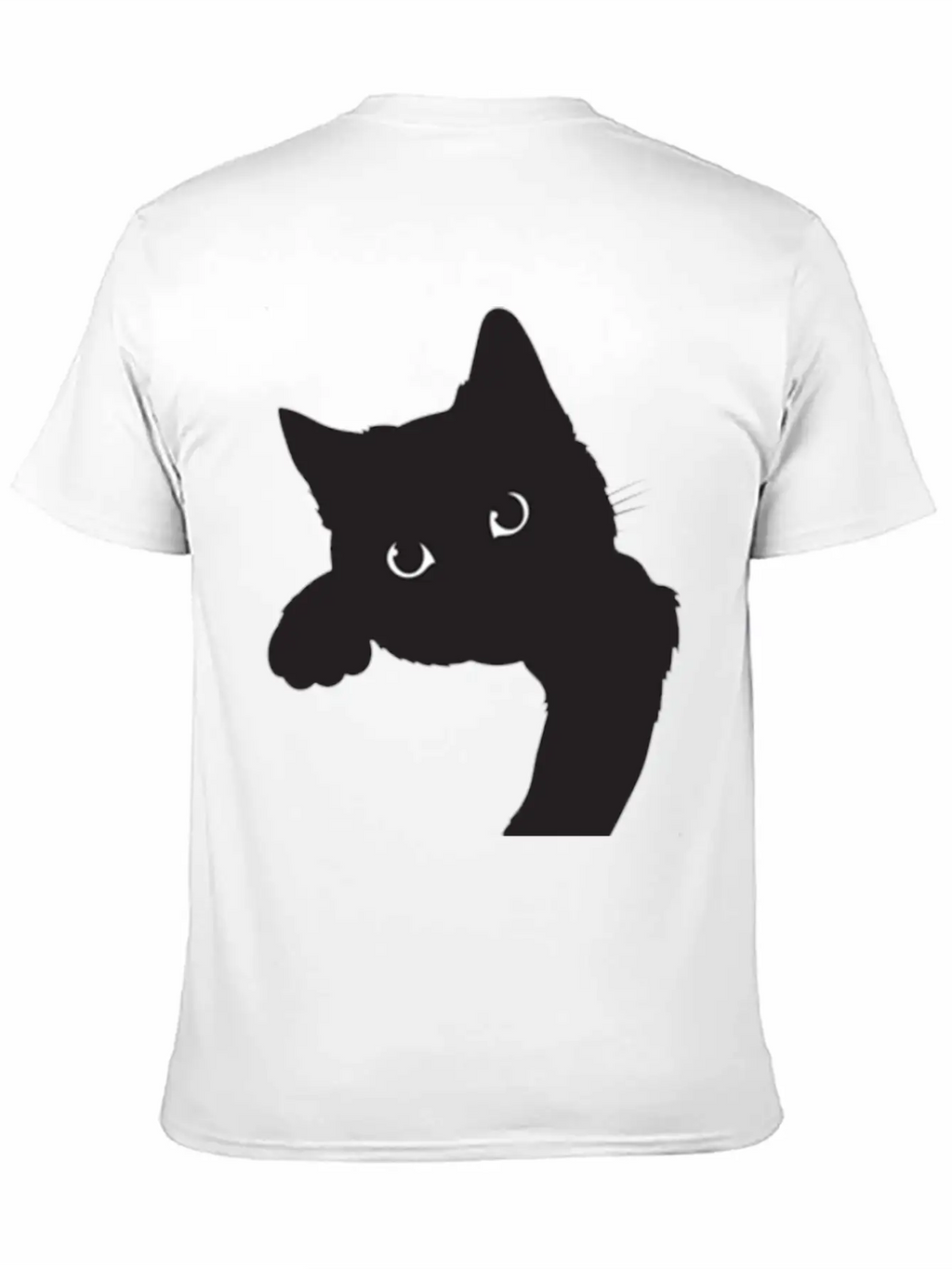 Cute Black Cat Stylish Everyday T-Shirt – Unisex Basic Cotton Tee