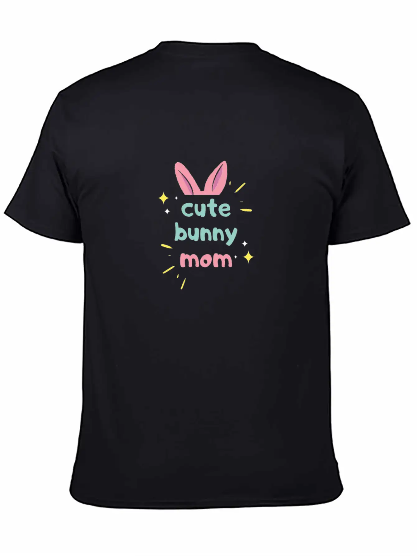 Cute Bunny Mom Cute Rabbit Bunny Mom Breathable Soft Cotton T-Shirt – Timeless Casual Look