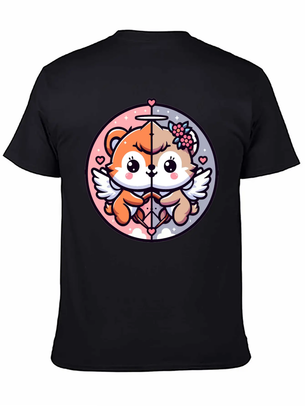 CUTE CUPID BABY ANIMAL Unisex Casual T-Shirt – Clean Design For Daily Comfort