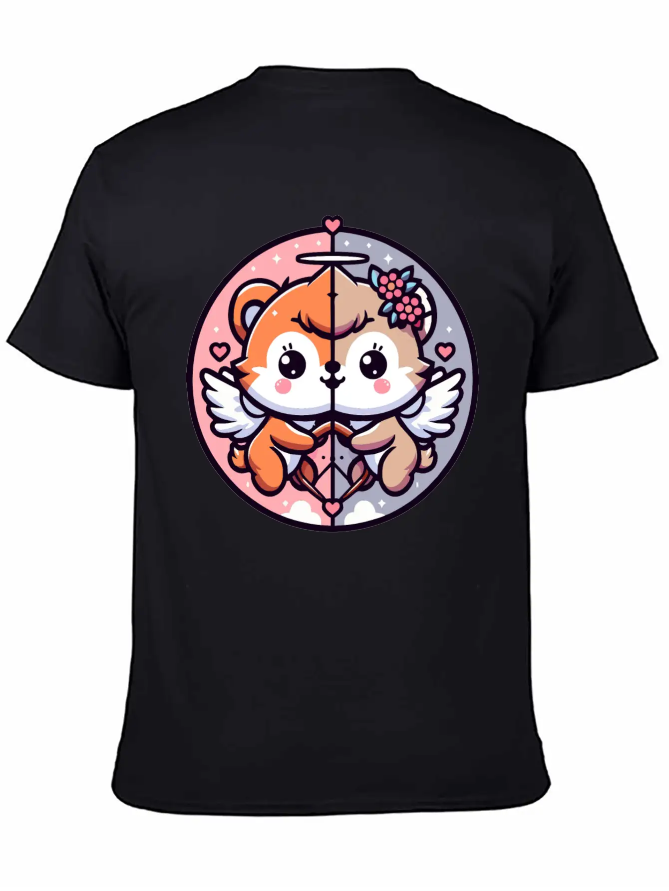 CUTE CUPID BABY ANIMAL Unisex Casual T-Shirt – Clean Design For Daily Comfort