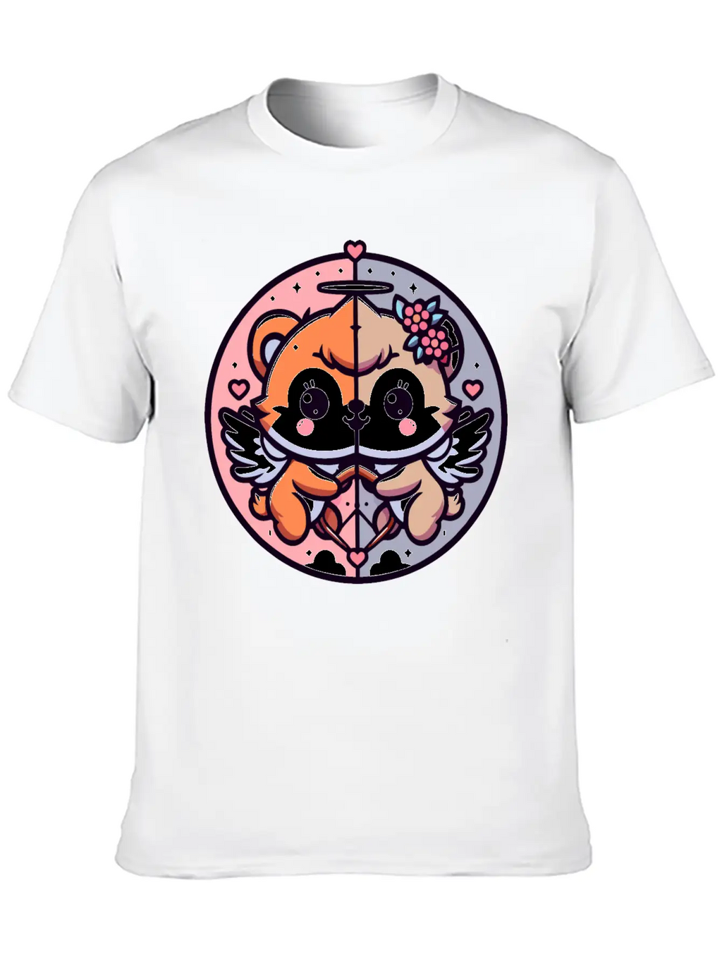 CUTE CUPID BABY ANIMAL Unisex Casual T-Shirt – Clean Design For Daily Comfort